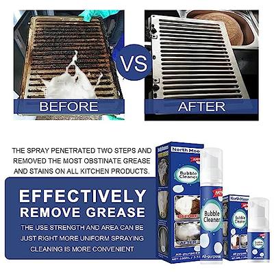 Kitchen Grease Cleaner Multi-Purpose Foam Cleaner All-Purpose Bubble Cleaner