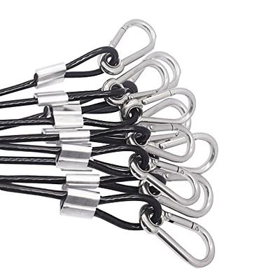 MroMax Curtain Clips with Hooks Stainless Steel for Drapery, Photos and  Home Decoration Silver Tone 10Pcs