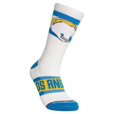 Unisex Mitchell & Ness Los Angeles Chargers Hail Mary Crew Socks - Yahoo  Shopping