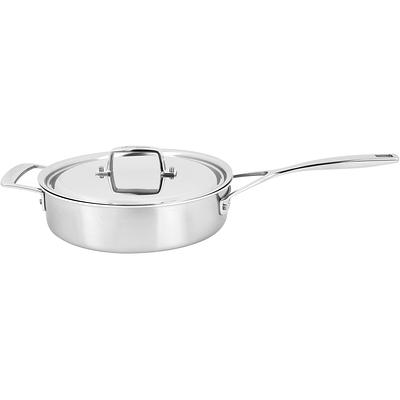 Tramontina Gourmet Tri-Ply Clad 3-Quart Covered Deep Saute Pan