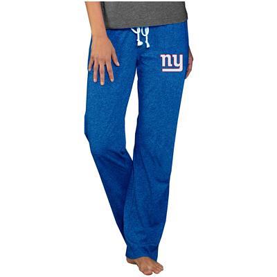 NFL Team Apparel Women's New York Giants Black Fraction Leggings