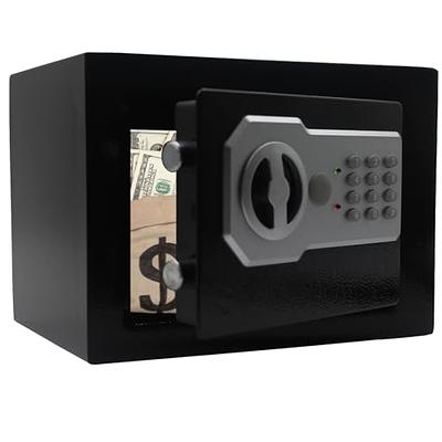 ISLANDSAFE Home Safe Box Digital Small Personal Safes caja fuerte Security  Money Closet Electronic Lock Box with Keypad for Pistol Cash Jewelry