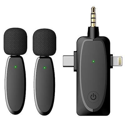 Wireless Headset Lavalier Microphone System -alvoxcon Dual