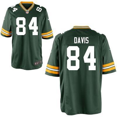 Green Bay Packers Nike Game Road Jersey - White - AJ Dillon - Youth