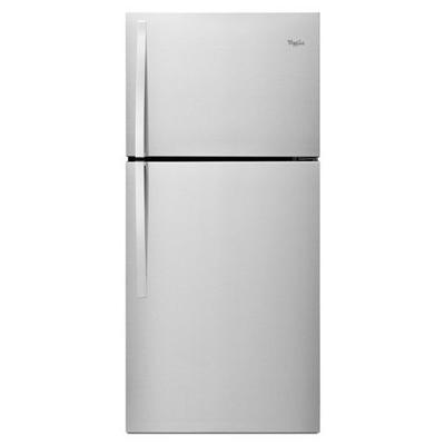 Whirlpool WRT519SZD 30 Inch Wide 19.14 Cu. Ft. Top Mount Refrigerator  Monochromatic Stainless Steel Refrigeration Appliances Full Size  Refrigerators - Yahoo Shopping