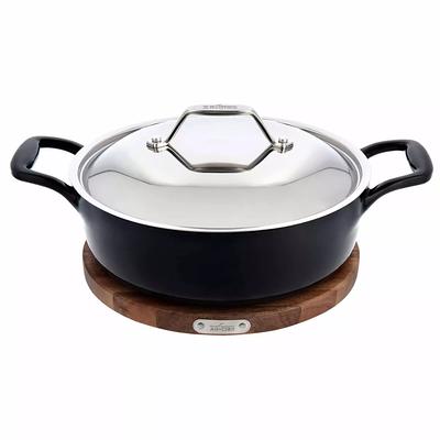 Tramontina Gourmet 12 in. Enameled Cast Iron Skillet in Latte with Lid -  Yahoo Shopping