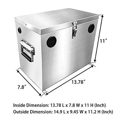 Heavy Duty Battery Box Holder for Marine, RV, Camper and Trailer