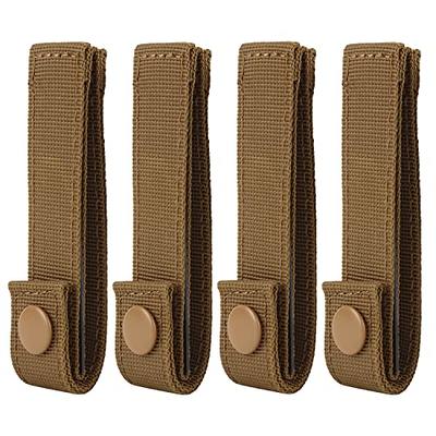 CAT Outdoors 4 MOLLE Straps with Snaps for Backpack - MOLLE Attachment  Straps - MOLLE Webbing Accessories - MOLLE connectors - MOLLE Pack Straps -  Tactical Strap Connectors (Coyote Brown) - Yahoo Shopping