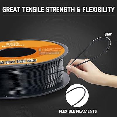  Official Creality PLA Filament 1.75mm, Hyper PLA High Speed  30-600mm/s 3D Printer Filament PLA, 1KG(2.2lbs) Spool Black PLA,  Dimensional Accuracy +/-0.02mm, Fit Most FDM 3D Printer : Industrial &  Scientific