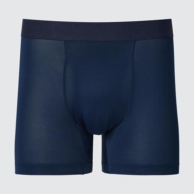 MEN'S AIRISM STRIPED BOXER BRIEFS