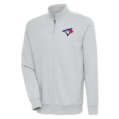 Men's Levelwear Royal/Charcoal Toronto Blue Jays Uproar Farm Team Pullover Hoodie Size: Small