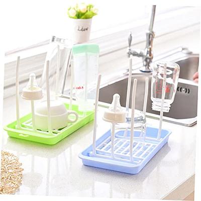 TOYANDONA Dry Rack Drying Rack for Glass Cup Feeding Bottle Dish Dryer Baby  Bottle Drying Rack Foldable Drying Rack Collapsible Laundry Drying Rack