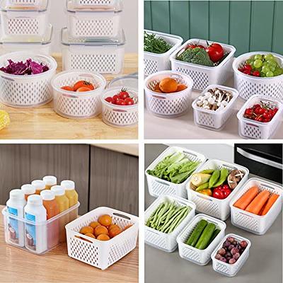  vacane Fresh Produce Saver for Refrigerator, 3 Pcs