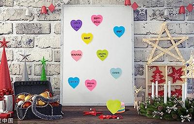 Heart Sticky Notes 3x3 in, 8 Pads, Super Cute Bright Color Strong Adhesive  Post, Clean Removal, 82 Sheets/pad - Yahoo Shopping