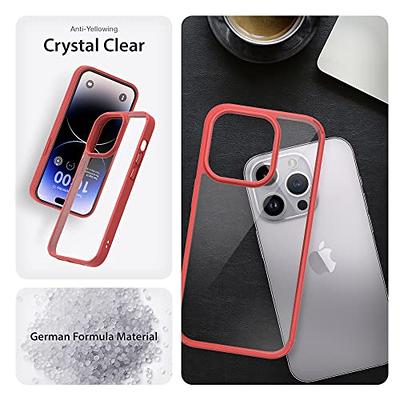  Red2Fire Magnetic for iPhone 15 Plus Case for iPhone 14 Plus  Case Clear, [Compatible with Magsafe][2X Glass Screen Protector+Camera Lens  Protector] [Not Yellowing] Slim Phone Case 6.7 inch - Clear 