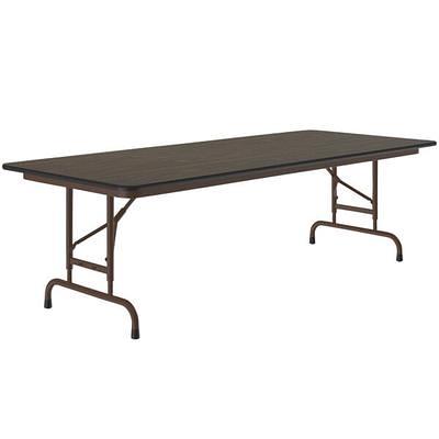 Adjustable Height Folding Table 36W x 72L x 22-32H - Yahoo Shopping