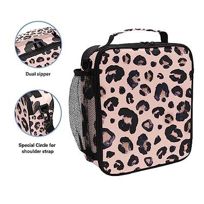 FlowFly Kids Double Decker Cooler Insulated Lunch Bag Large Tote for Boys,  Girls, Men, Women, With Adjustable Strap, Shark