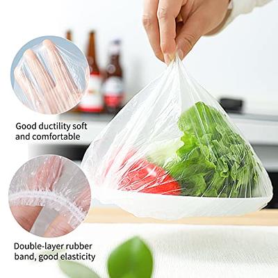 100pcs/pack Disposable Pe Food Storage Bags, Suitable For Kitchen & Outdoor  Camping
