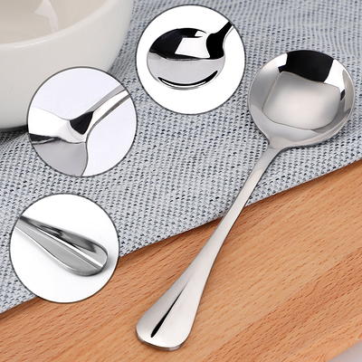 Mainstays Swirl Stainless Steel Teaspoon, 4-Piece Set, Silver 