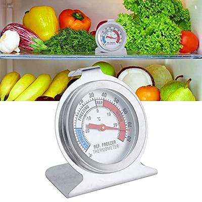 Refrigerator Thermometer,Stainless Steel Freezer Thermometer,High?Accuracy  Dial Thermometer,for Any Home or Commercial Space - Yahoo Shopping