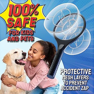 Large Handheld Battery Powered Electric Fly Swatter