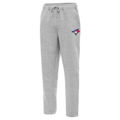 Men's Toronto Blue Jays Antigua Heathered Gray Victory Pullover