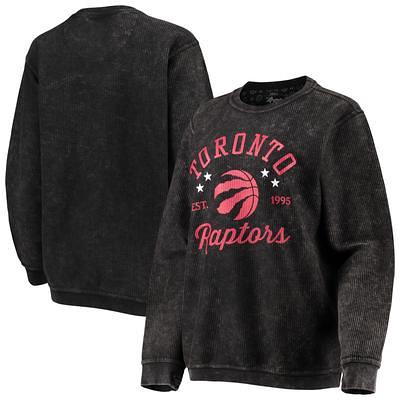 Women's Toronto Raptors G-III 4Her by Carl Banks Black Dot Print Pullover  Hoodie