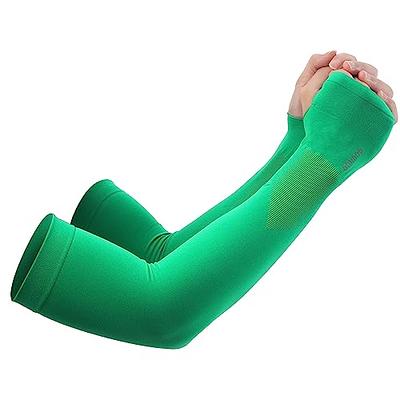 Green Sport Arm Sleeves