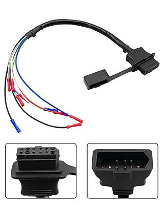 Qnbes 9 Pin Truck and Plow Side Repair Harness Cover Fit for