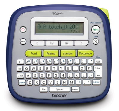 Brother P-Touch PT-D410 Home/Office Advanced Connected Label Maker