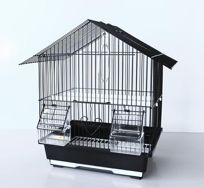 A&E Cage House Style Black Bird Cage - Yahoo Shopping