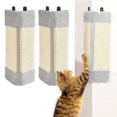 Cat scratcher clearance corner wall