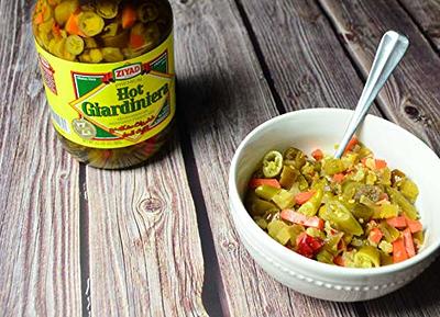 Chicago Style Giardiniera - Hot Chunky - 16oz