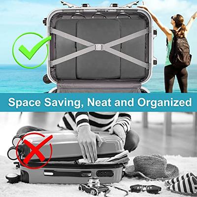 Extra Large Compression Packing Cubes for Travel Packaging Cube Luggage  Organizers 7 Piece Set-Ultralight, Expandable/Compression Bags for Clothes  (Navy/White)) - Yahoo Shopping