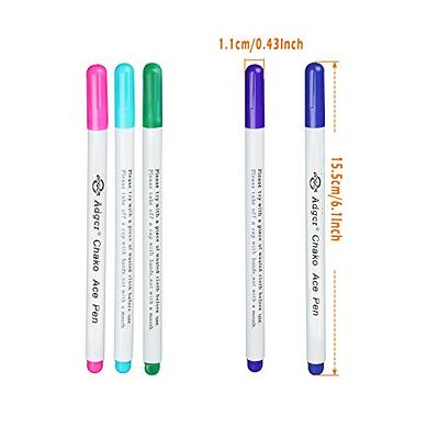 6Pcs Soluble Water Erasable Pens Fabric Markers Pencil Sewing AccessoriEN