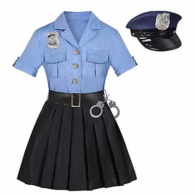 Amscan Cop Cutie 2 Girls Halloween Costume Large Blue - Office Depot