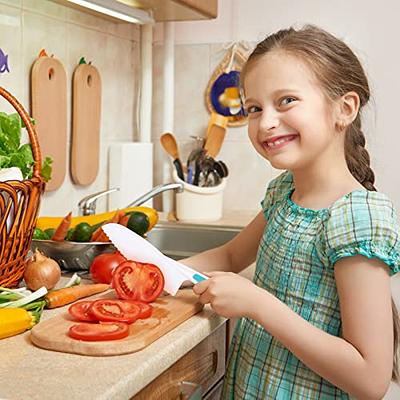 Child Safety Knife, 5 Pcs Plastic Kids Safe Knives For Chopping, Colorful  Serrated Kitchen Knife Chef Knife Chefs Knives, For Vegetable Fruit Tomato