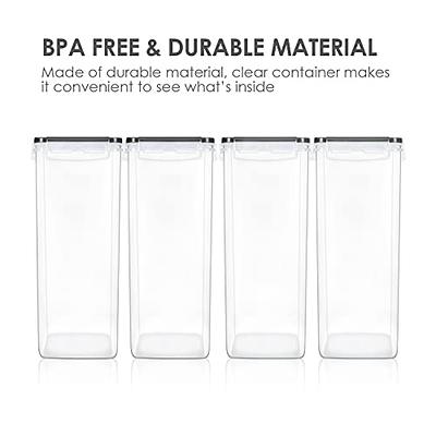 Large Tall Airtight Food Storage Containers, BPA-Free,Plastic