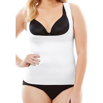 Plus Size Women's Power Shaper Firm Control Wear-Your-Own-Bra Shaper Tank  by Secret Solutions in White (Size L) Body Shaper - Yahoo Shopping