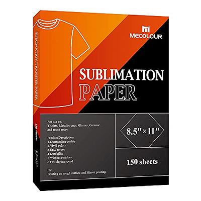  Sublimation Paper 8.5 x 11 inches - 125 Sheets 105gsm