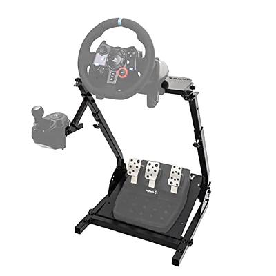 CXRCY Racing Wheel Stand Compatible with Logitech G920 G29 G27 G25 Gaming  Cockpit Height Adjustable Foldable Gaming Racing Simulator Steering Wheel  Stand,Wheel and Pedals Not Included - Yahoo Shopping
