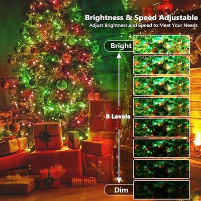 2-Pack 66FT 200 LED Color Changing Christmas String Lights (Warm White to  Multicolor), Extendable Christmas Tree Lights with Memory Function & Timer  & Remote, Christmas Light for Garden Holiday Decor - Yahoo Shopping