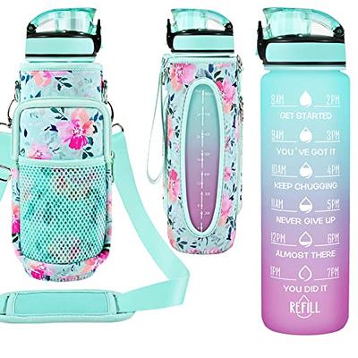 Xxerciz Water Bottle Carrier with Phone Pocket for Simple Modern