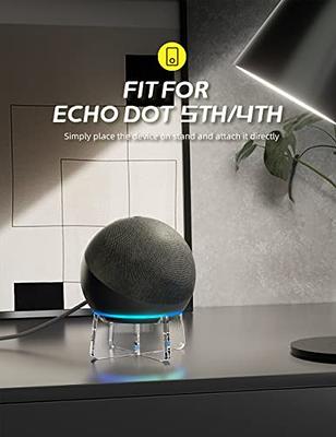 AFOOYO Acrylic Table Holder for Echo Dot 5th/4th Generation,Desktop Stand Mount  Echo Dot Accessories,Safe Stable Mount Protects Echo Dot  Speaker（Transparent） - Yahoo Shopping