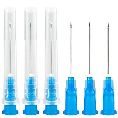 100 Pack 2.5ml Luer Lock Syringe with 23Ga 1 Inch Needle, Individual Package