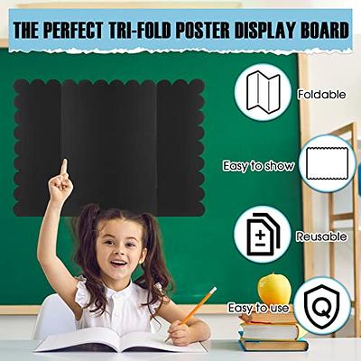 Tri-Fold Black/Black Foam Board, 36x48, 12/case