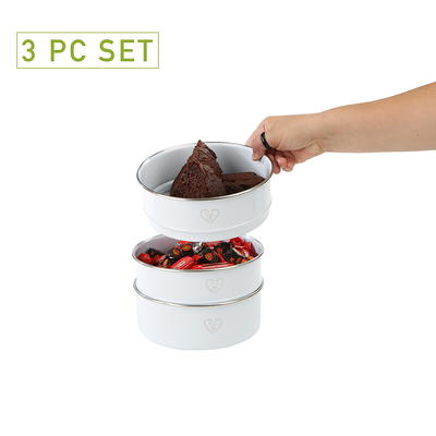 5pc Airtight Canister Set White - Brightroom™ : Target