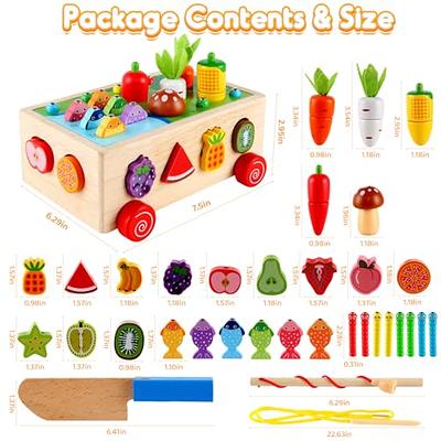 MAVREC Toddlers Montessori Wooden Educational Toys for Baby Boys Girls Age 1  2 3 Year Old, Carrot Harvest Game, Fine Motor Skills Wooden Shape Sorter  Easter Birthday Gifts for Kids 1-3 - Yahoo Shopping