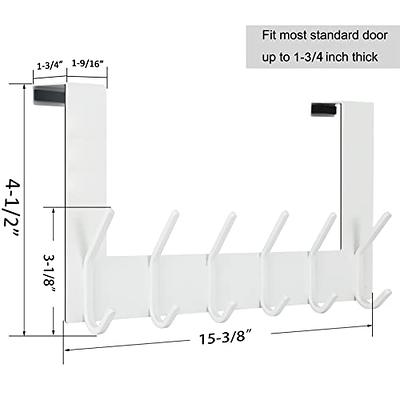 Jetec Plastic Over The Door Hooks Plastic Door Hook Hanger Over