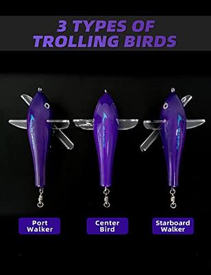 BLUEWING 36in Fishing Spreader Bar Starboard Canyon Offshore Spreader Bar  with 9in Floating Squids, Trolling Birds and 316 Stainless Steel Rod for  Wahoo Tuna Marlin Mahi Mahi, Black/Purple - Yahoo Shopping